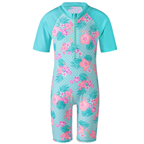 Girls Shorty Wetsuit 2A 4A 6A 8A 10A 12A (UPF50+)
