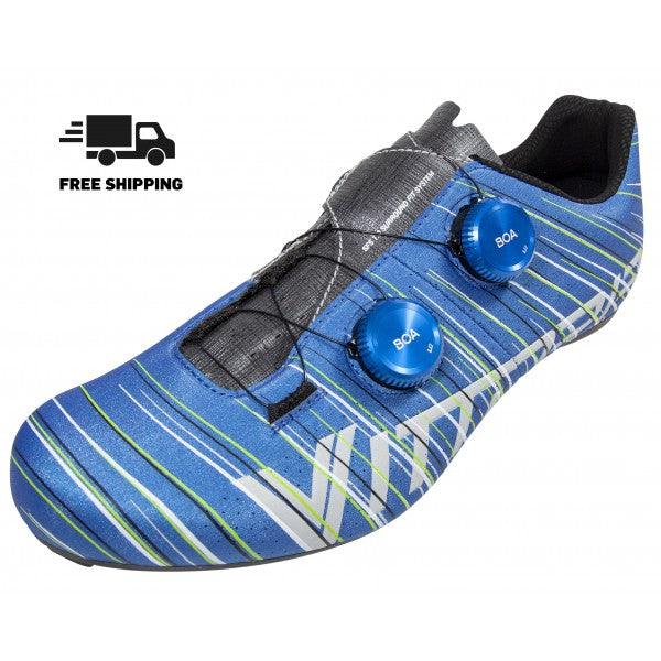 Vittoria Revolve Road Cycling Shoes - Silk Blue (FCT Carbon Sole) 42 44 45 46