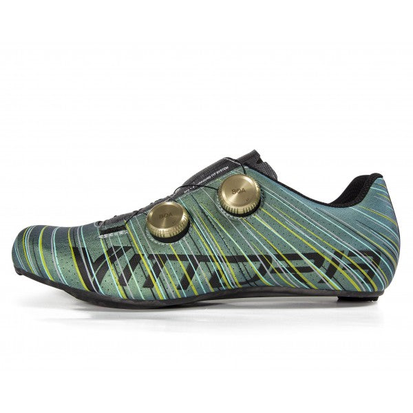 Vittoria Revolve Road Cycling Shoes - Silk Green (FCT Carbon Sole)