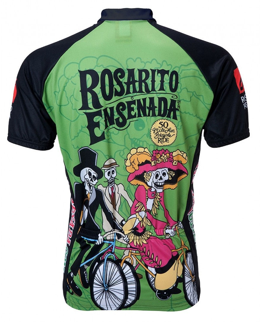 Rosarito Ensenada Day of the Dead Men's Cycling Jersey (S, M, L, XL, 2XL, 3XL)