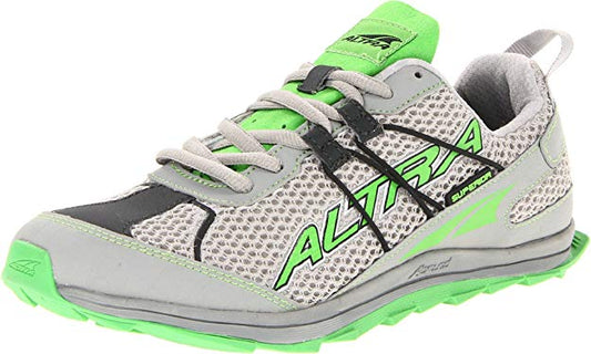 Altra Women's Superior Running Shoe, Light Grey/Green Sizes 7, 10