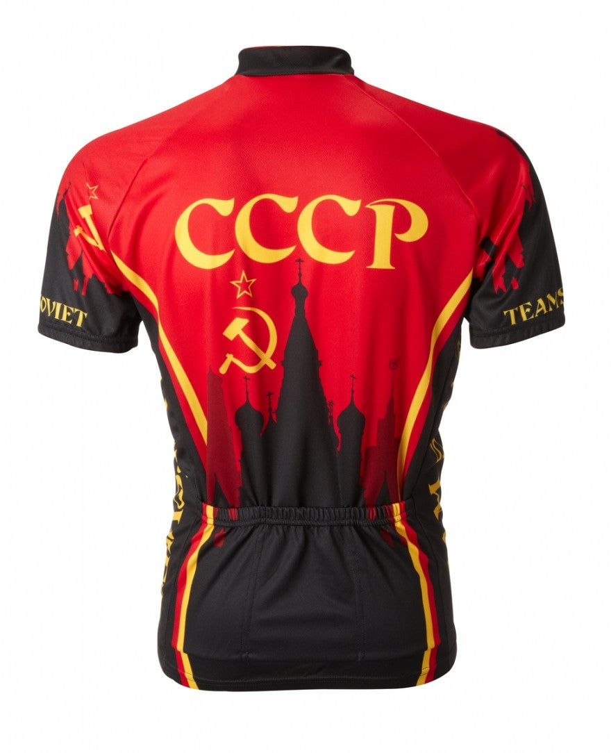 Team Soviet Union Men's Cycling Jersey (S, M, L, XL, 2XL, 3XL)