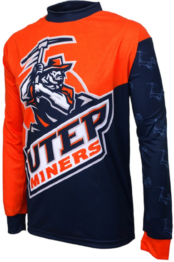 Texas El Paso UTEP Miners MTB Cycling Jersey (Small)
