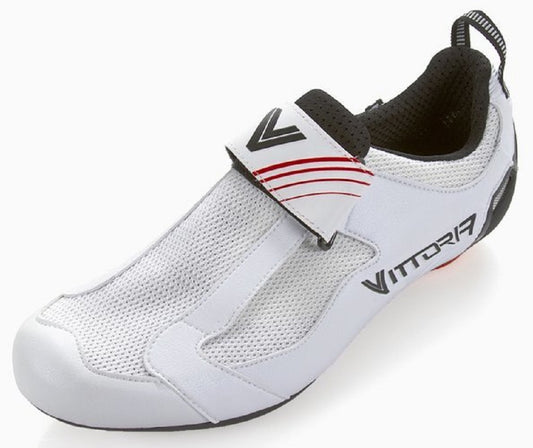 Vittoria THL Triathlon Cycling Shoes, White, EU 48