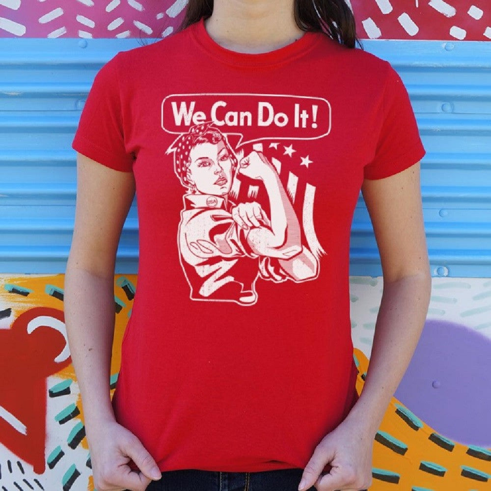 Rosie the Riveter Women's We Can Do It! T-Shirt