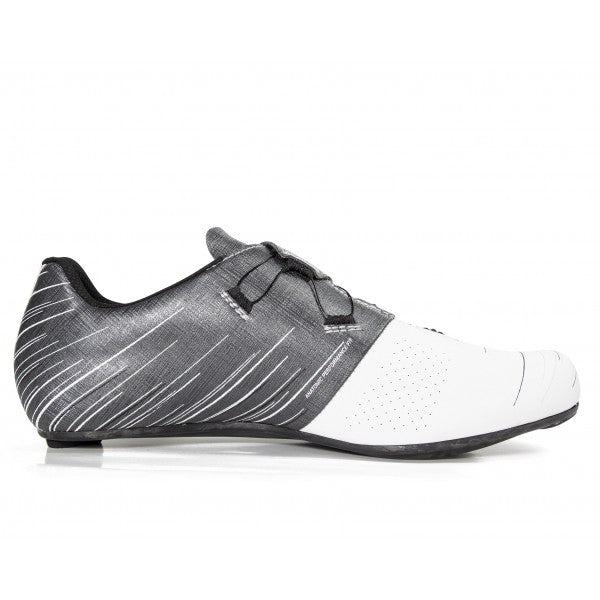 Vittoria Revolve Road Cycling Shoes - Silk White/Grey (FCT Carbon Sole) 46