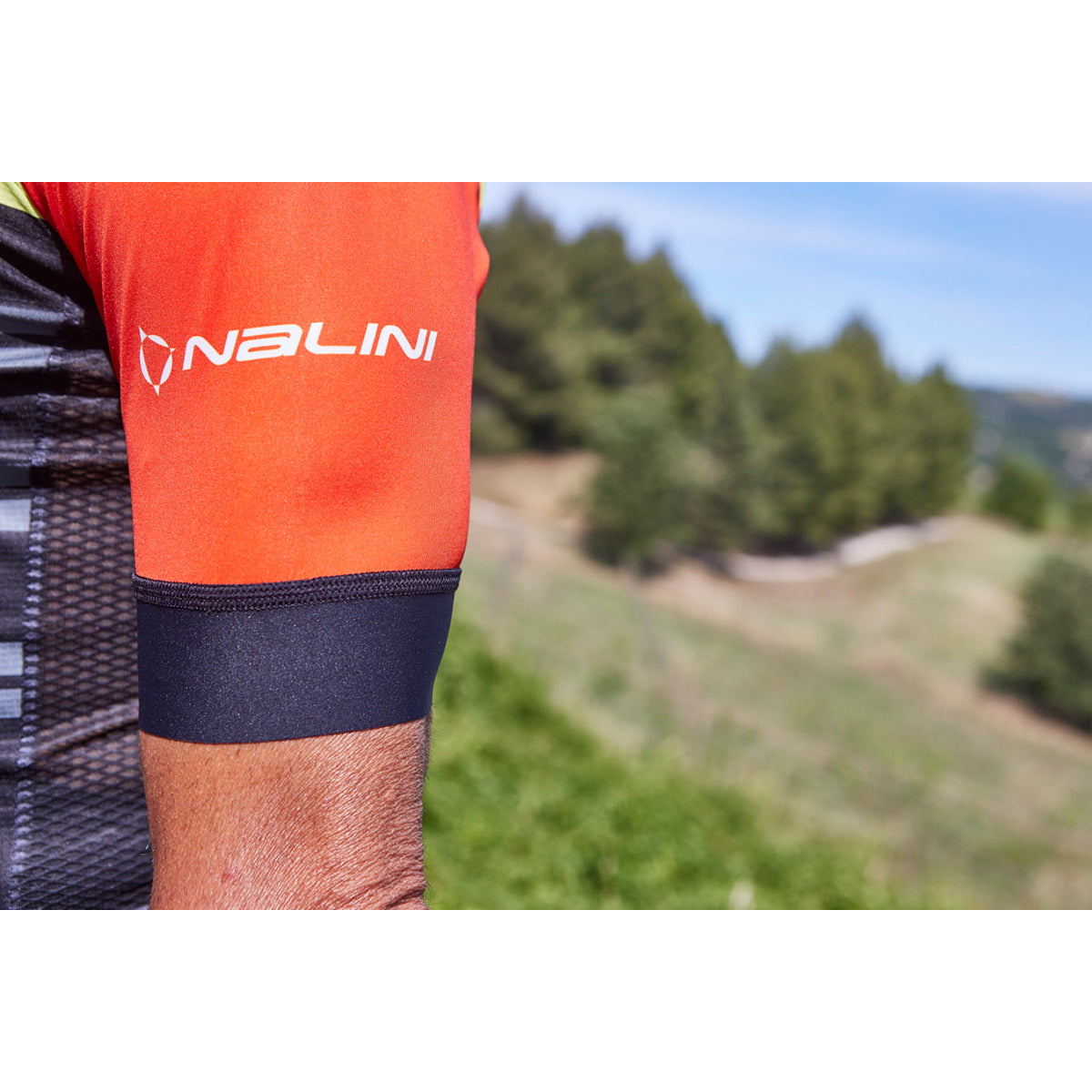 Nalini SEATTLE Men's Cycling Jersey (Orange/Yellow/White) M,L, 2XL, 3XL