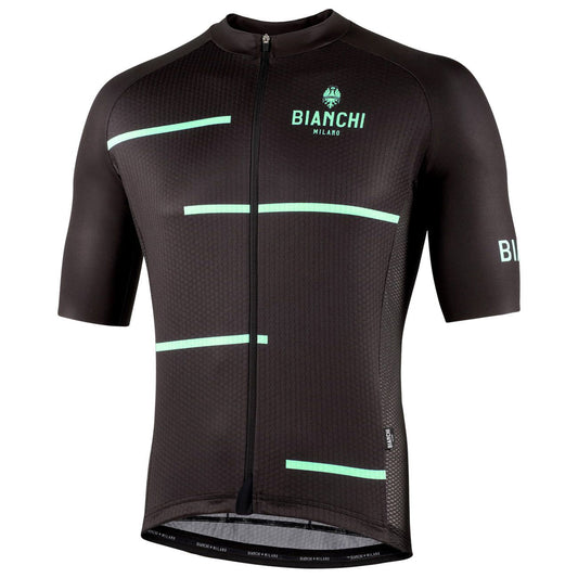 Bianchi Milano Disueri Men's Cycling Jersey (Black) S, M, L, XL, 2XL, 3XL
