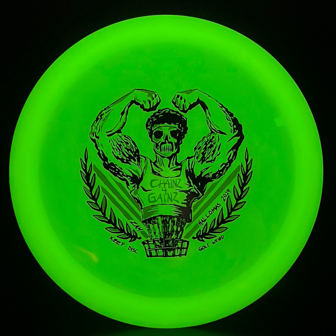 Nocturnal Phoenix - "Chains 4 Gains" by ZAM Keep Disc Golf Weird