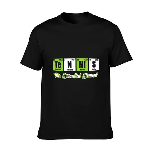 Tennis - The Essential Element  Funny Love Tennis T-Shirt