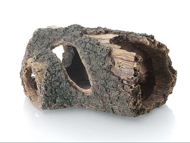 Naturalistic Hollow Log Basking & Tunnel Hide