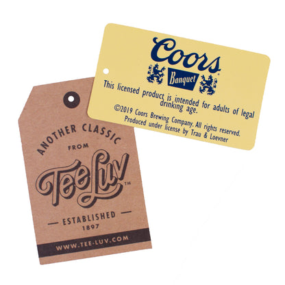 Coors Banquet Embroidered Left Chest Logo T-Shirt - Sand - Triathlete Store