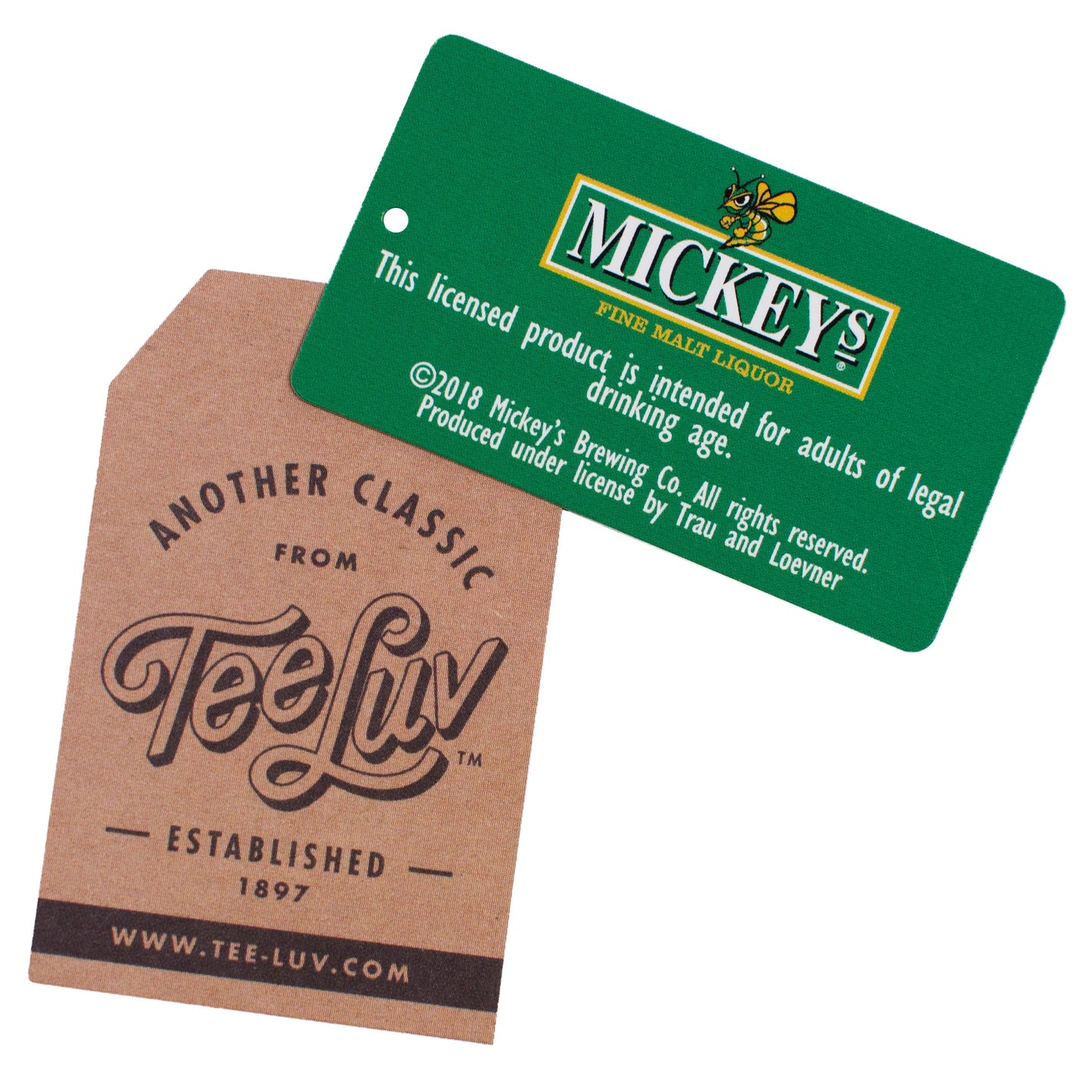Mickey's Fine Malt Liquor Hornet Logo Hooded Sweatshirt - Kelly Green - Triathlete Store