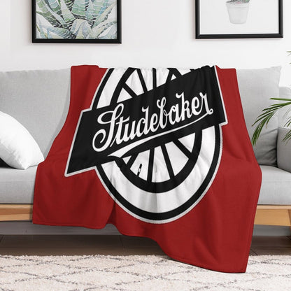 Studebaker Wheel Logo Throw Blanket