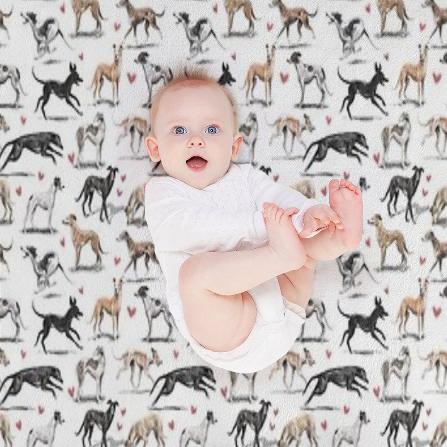 Greyhounds Throw Blanket