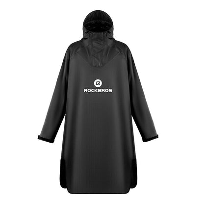 ROCKBROS Motorcycle Cycling Raincoat Hiking Outdoor Poncho Waterproof Cloak