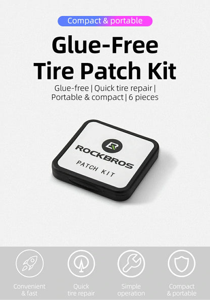 Ultra-Mini Tire Patch Kit – Super Lightweight Ultra-Slim Pocket-Friendly