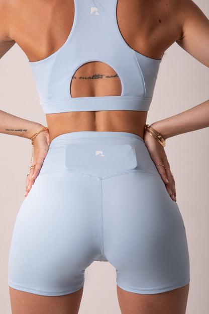 LuxeForm Sculpting Shorts Baby Blue