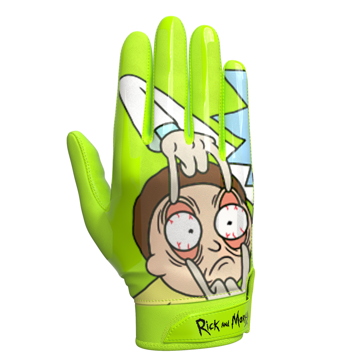 Phenom Elite Rick and Morty Football Gloves - VPS1