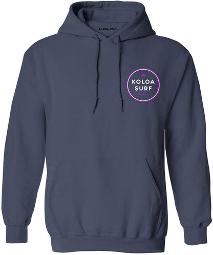 The Koloa Original Circle Hoodie- Pink
