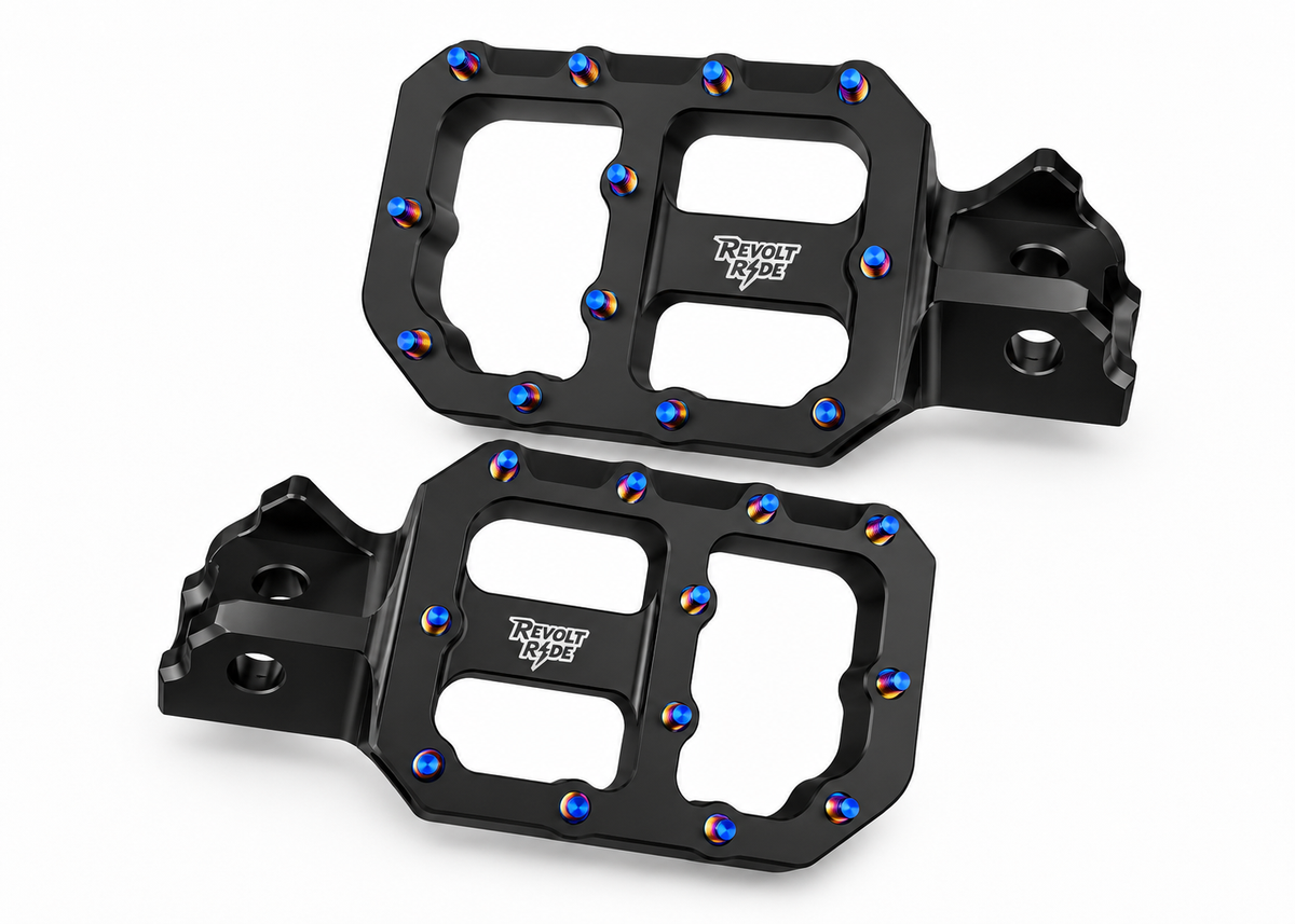Revolt Ride Wide Platform E-Moto Foot Pegs