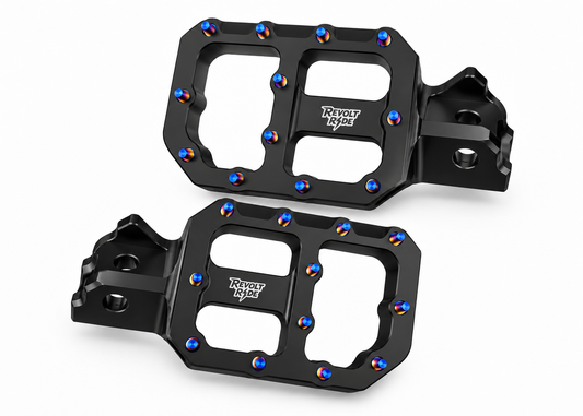Revolt Ride Wide Platform E-Moto Foot Pegs