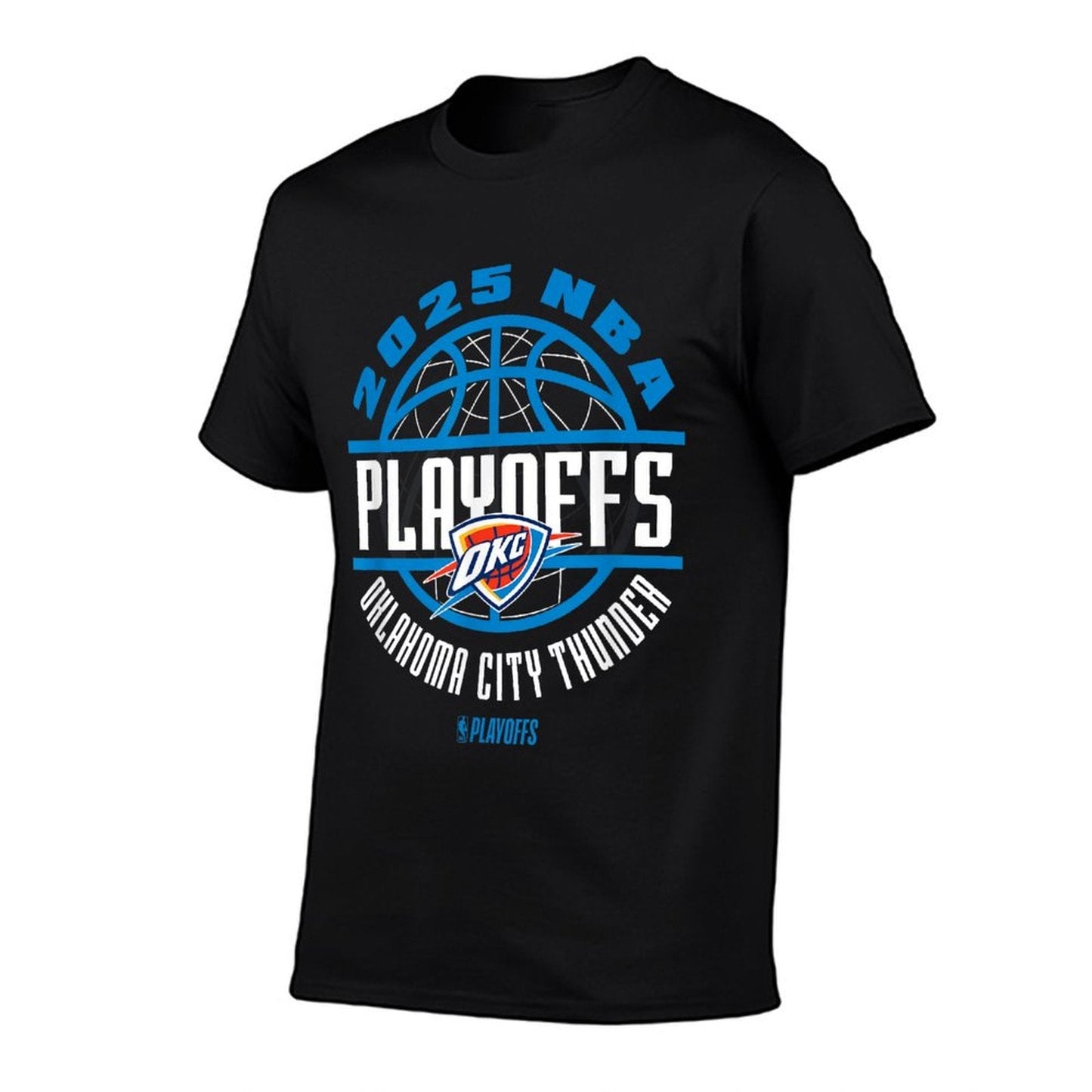 NBA Official Oklahoma City Thunder 2025 Playoffs Game Time T-Shirt