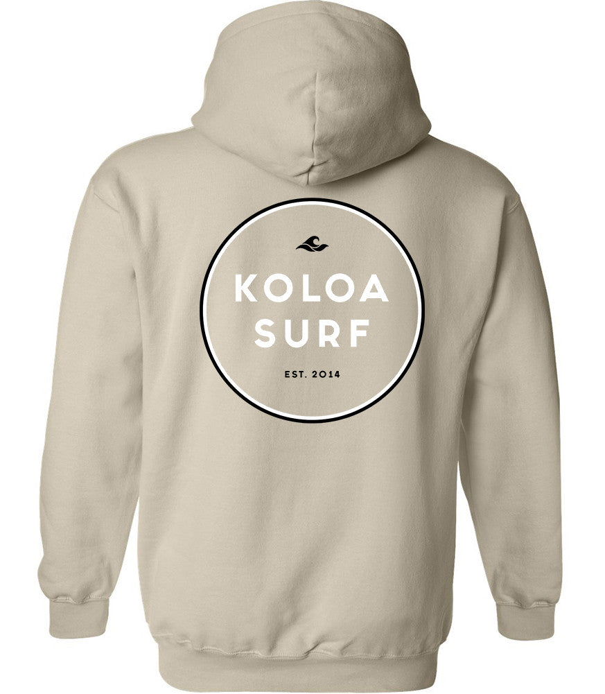 The Koloa Original Circle Hoodie- Black