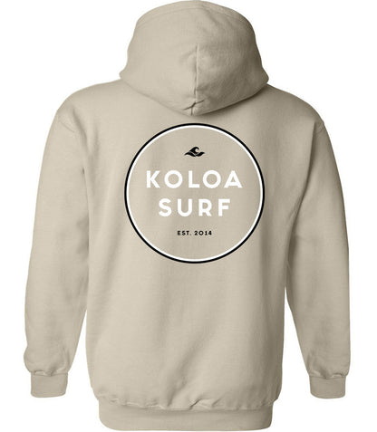 The Koloa Original Circle Hoodie- Black