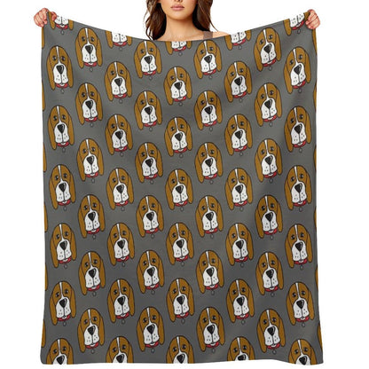 Beagle Rescue Victoria Merch! Throw Blanket
