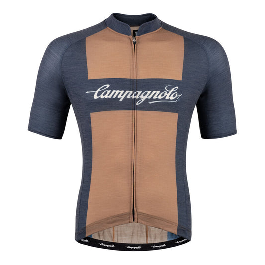 Campagnolo PALLADIO WOOL Men's Cycling Jersey (Terra Di Siena) S-3XL