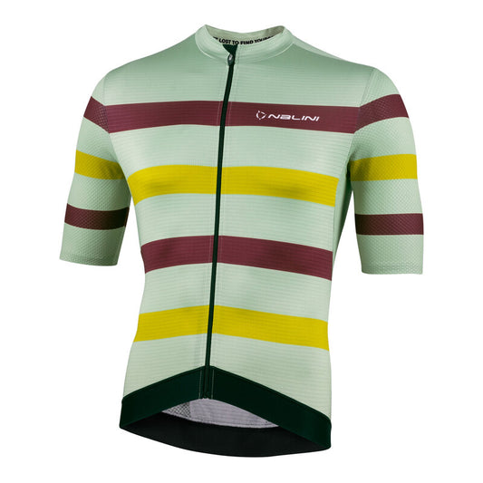 Nalini RESPECT Men's Cycling Jersey (Green Tea) S-3XL