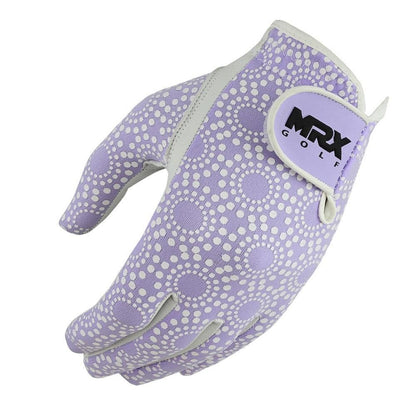 New Women Golf Gloves Cabretta Leather Purple