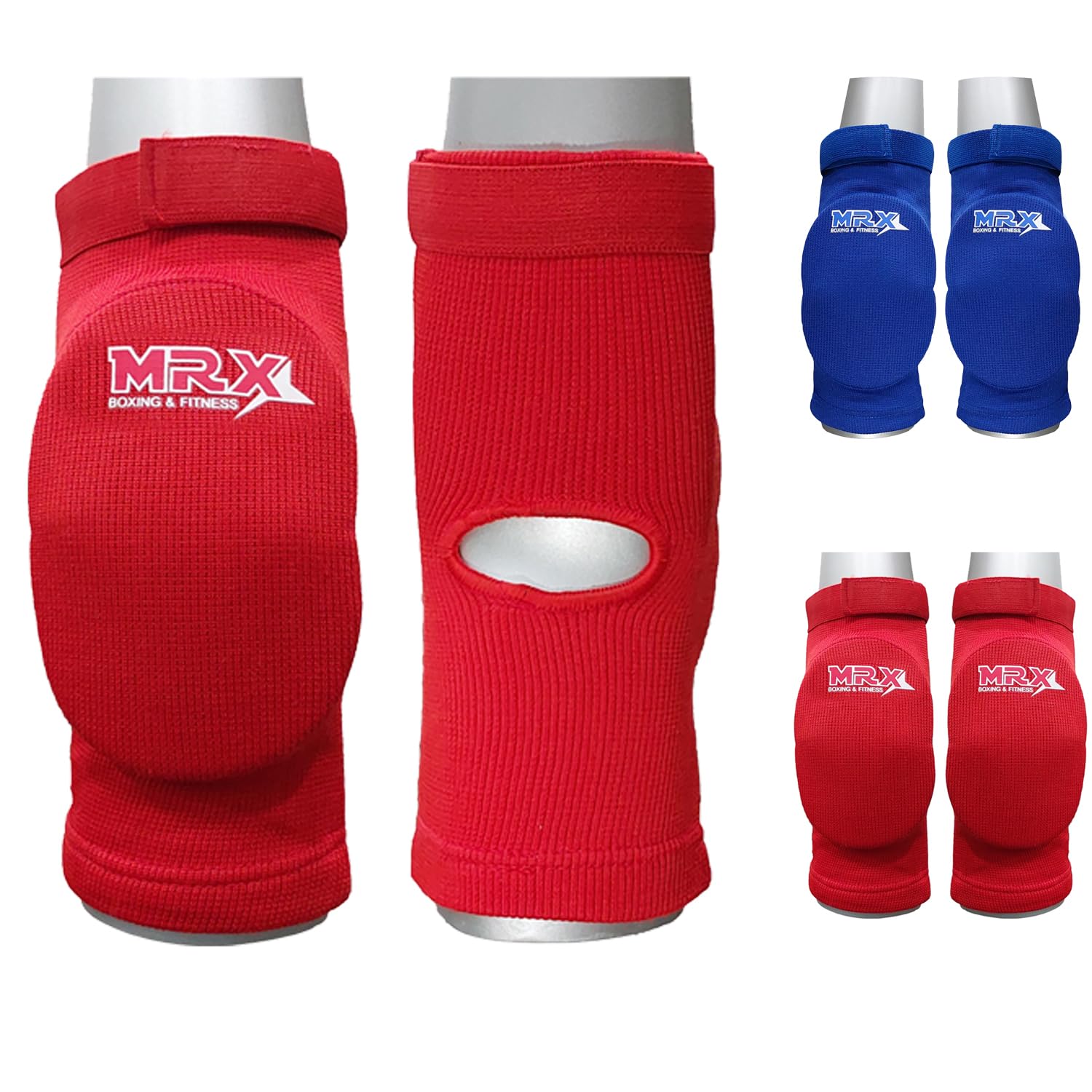 MRX Elbow Protector Pads Guard Muay Thai Kicboxing Padded Sleeve Elbow Pads - Triathlete Store