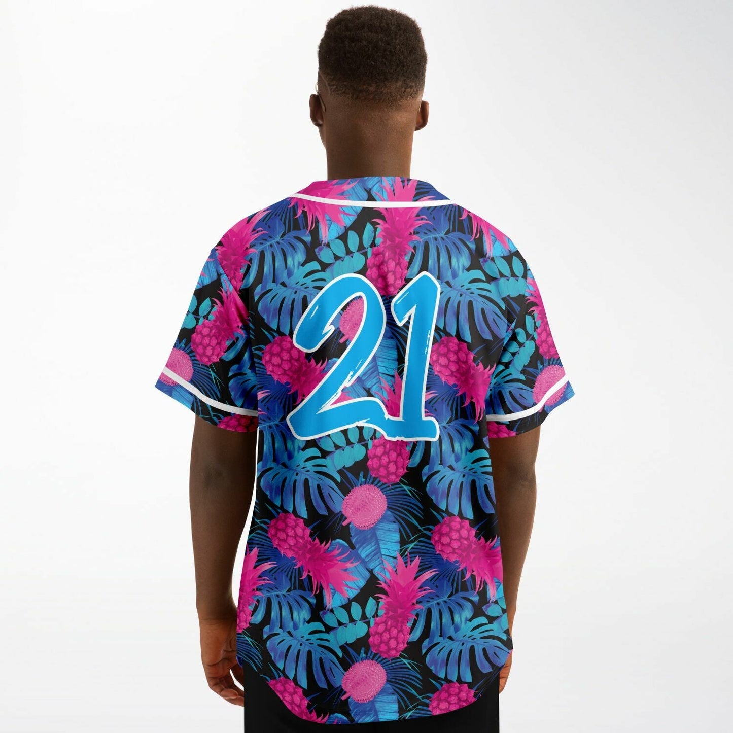 Rad Palm Pineapple Express Baseball Jersey