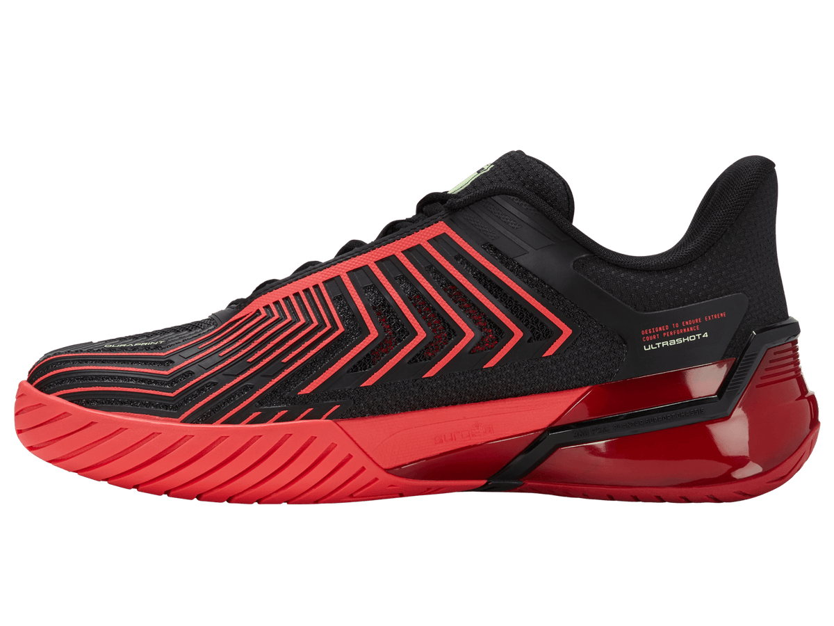 04437-059-M | ULTRASHOT 4 | BLACK/NEON LAVA/CHILI PEPPER