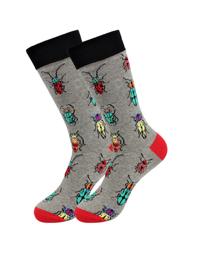 Bug Beetle Socks - Comfy Cotton for Men & Women