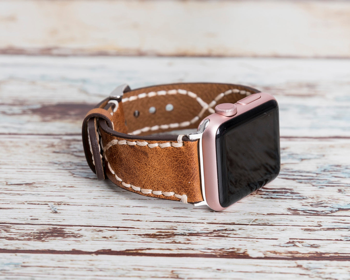 Handmade Genuine Leather Apple Watch Band Series 11/10/9/8/7/6/5/4/ SE / Ultra 1/2/3