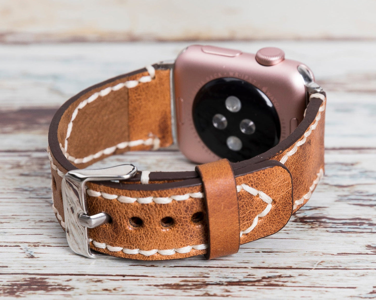 Handmade Genuine Leather Apple Watch Band Series 11/10/9/8/7/6/5/4/ SE / Ultra 1/2/3