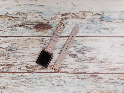 Genuine Leather Apple Watch Band Series 11/10/9/8/7/6/5/4/ SE / Ultra 1/2/3