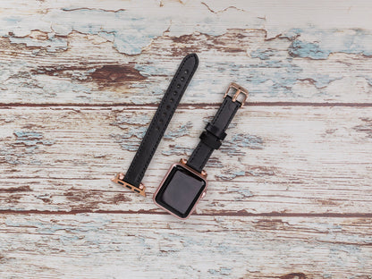 Genuine Leather Apple Watch Band Series 11/10/9/8/7/6/5/4/ SE / Ultra 1/2/3