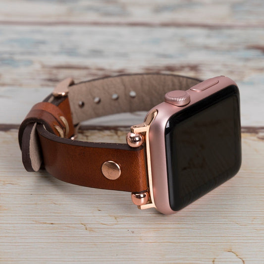 Genuine Leather Apple Watch Band Series 11/10/9/8/7/6/5/4/ SE / Ultra 1/2/3