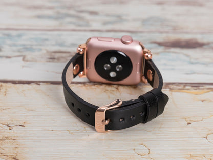 Genuine Leather Apple Watch Band Series 11/10/9/8/7/6/5/4/ SE / Ultra 1/2/3