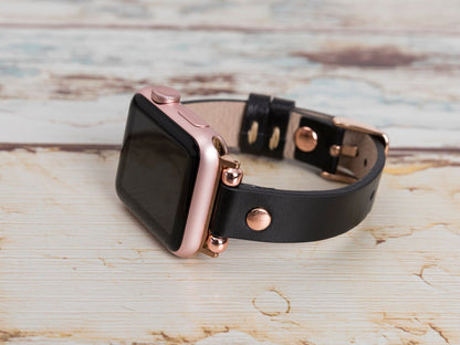 Genuine Leather Apple Watch Band Series 11/10/9/8/7/6/5/4/ SE / Ultra 1/2/3