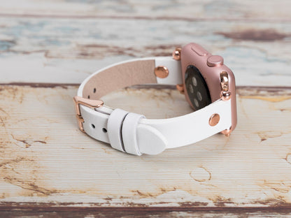 Genuine Leather Apple Watch Band Series 11/10/9/8/7/6/5/4/ SE / Ultra 1/2/3