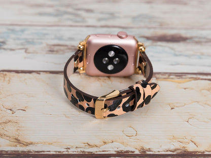 Genuine Leather Apple Watch Band Series 11/10/9/8/7/6/5/4/ SE / Ultra 1/2/3