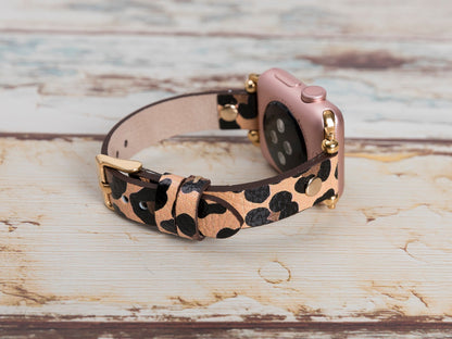 Genuine Leather Apple Watch Band Series 11/10/9/8/7/6/5/4/ SE / Ultra 1/2/3