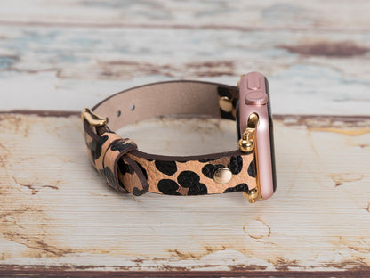 Genuine Leather Apple Watch Band Series 11/10/9/8/7/6/5/4/ SE / Ultra 1/2/3