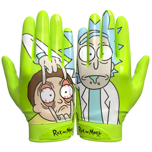 Phenom Elite Rick and Morty Football Gloves - VPS1
