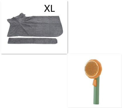 Self-cleaning Pet Hair Removal Brush